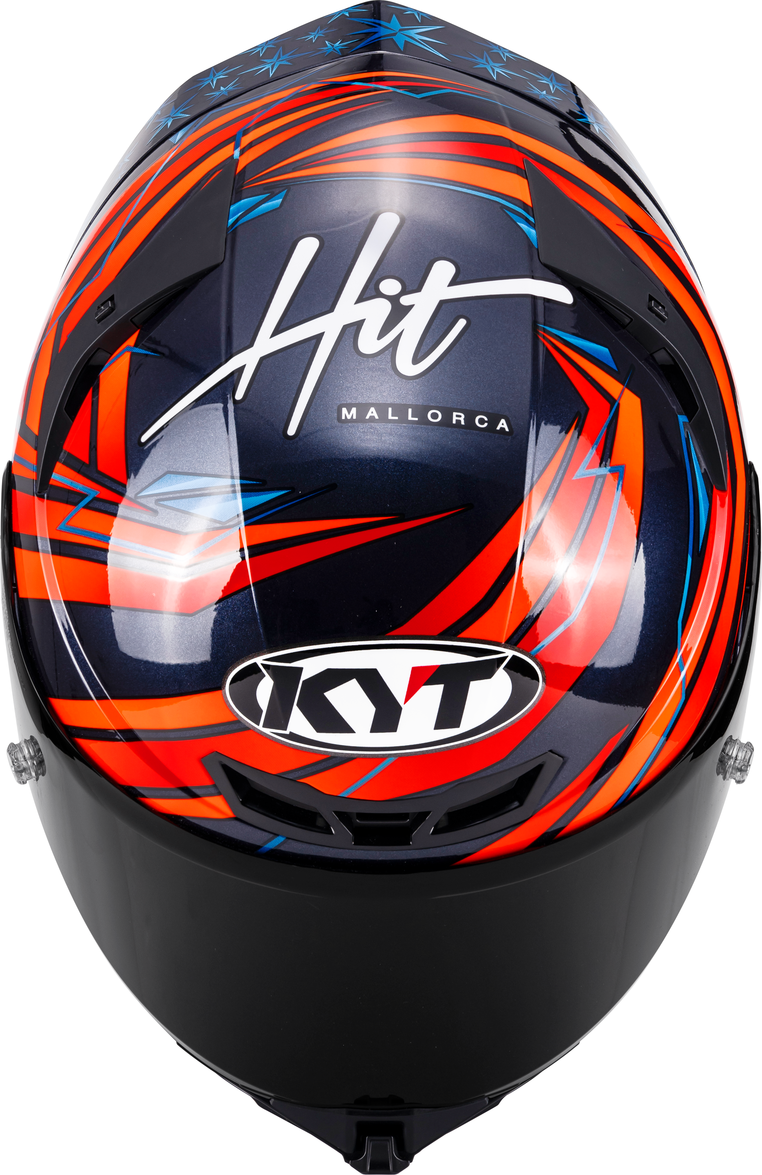 KYT TT Revo Fernandez 2022 Replica Gloss Helmet
