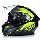 KASK-MOTOCYKLOWY-LS2-FF808-STREAM-II-FURY-KEVLAR-SYSTEM-PINLOCK-BLENDA-Stan-opakowania-oryginalne