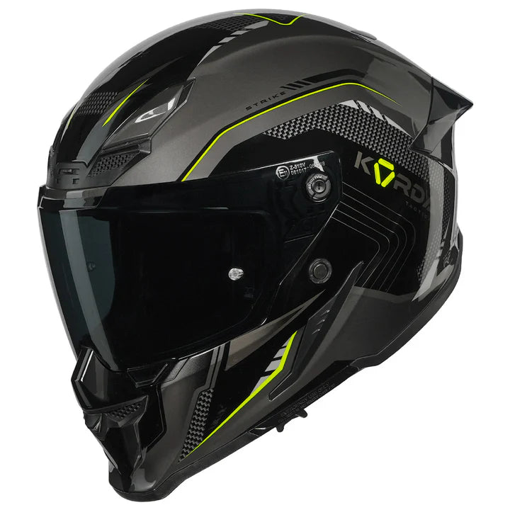 KordaIconStrikeFlYellowGlossHelmet1
