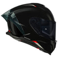 KordaShockwaveSolidGlossBlackHelmet1