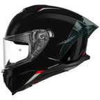 KordaShockwaveSolidGlossBlackHelmet2