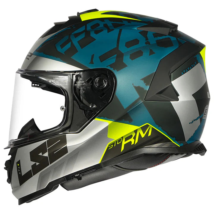 LS2FF800Storm2SprinterSilverCobaltMattHelmet2