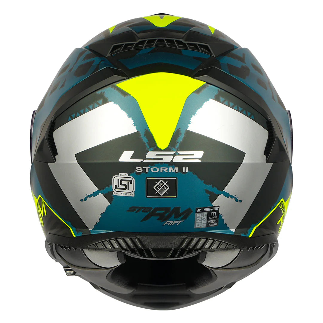 LS2FF800Storm2SprinterSilverCobaltMattHelmet4