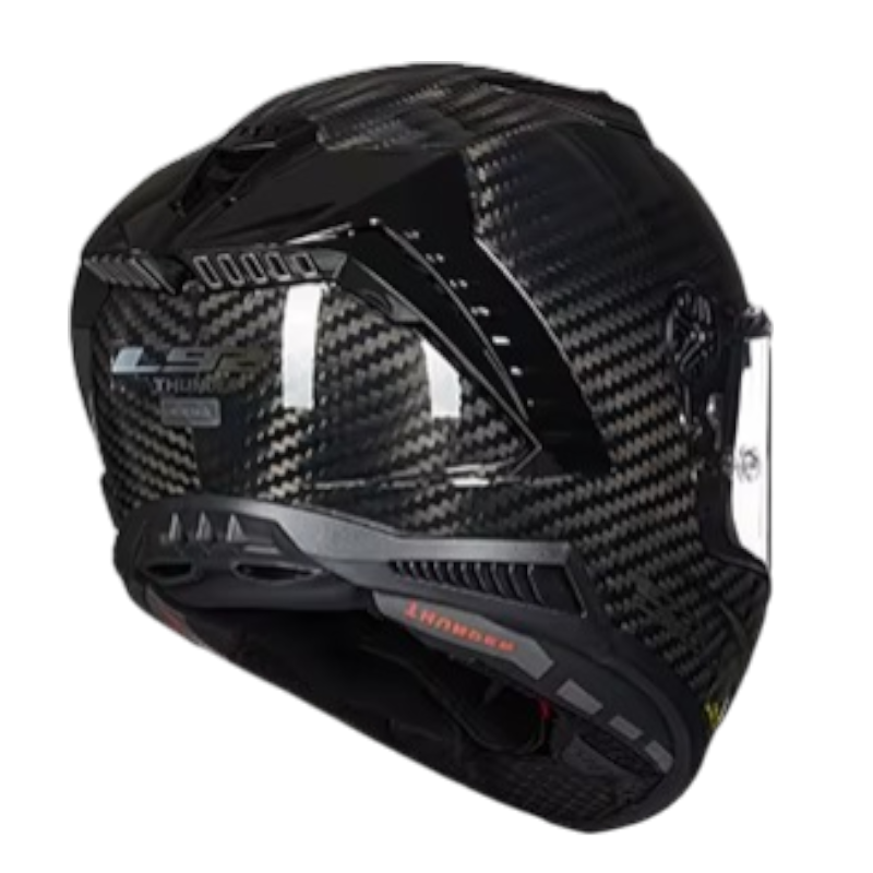 LS2 FF805 CARBON THUNDER BLACK - GLOSS