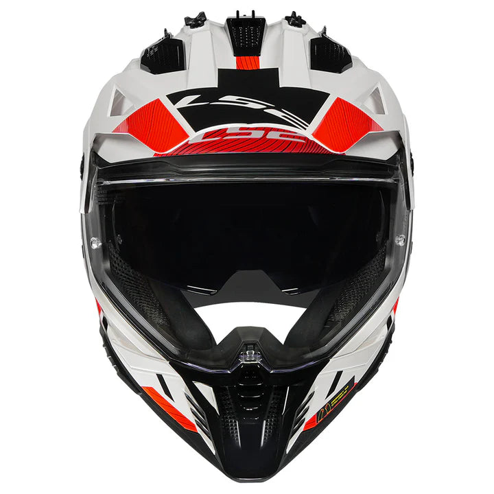 LS2Pioneer2HillWhiteRedHelmet4