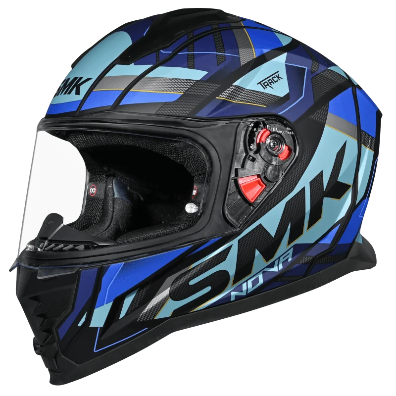 SMK NOVA TRACK GL255 - GLOSS  BLACK BLUE