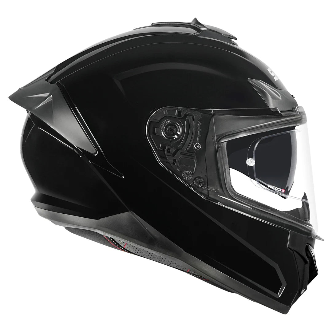 SMKTyphoonSolidBlackHelmet1