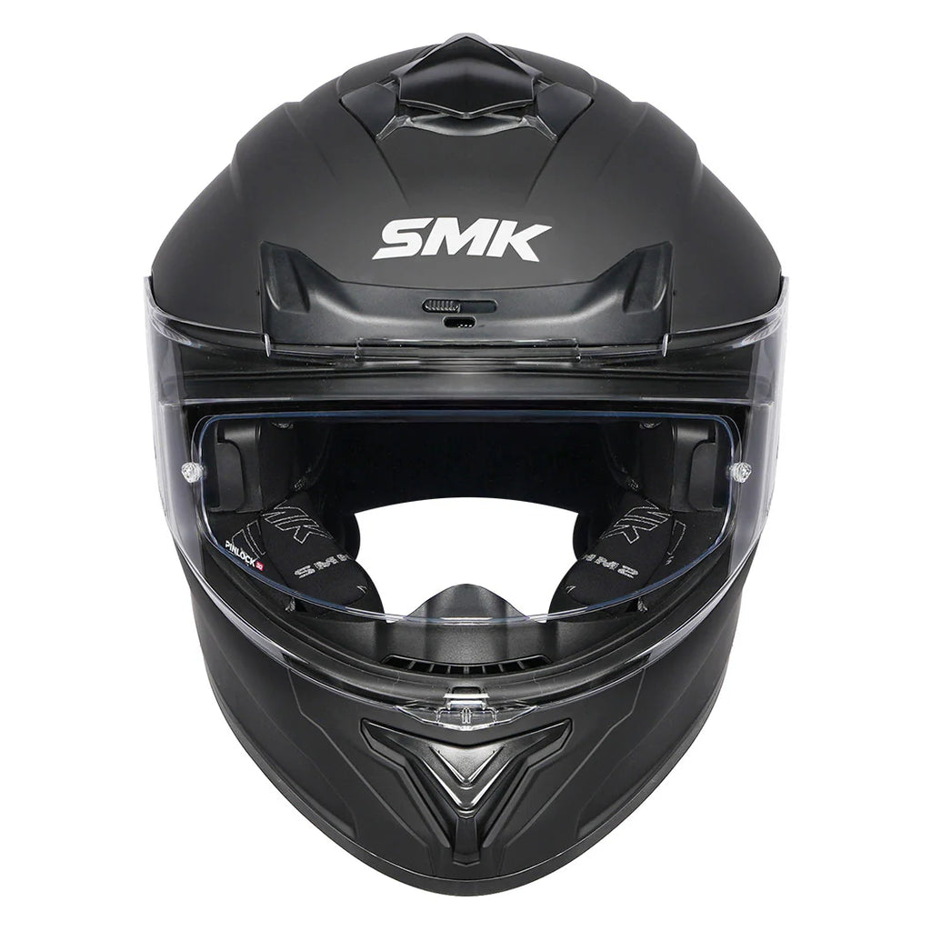 SMKTyphoonSolidMattBlackHelmet3