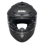 SMKTyphoonSolidMattBlackHelmet3