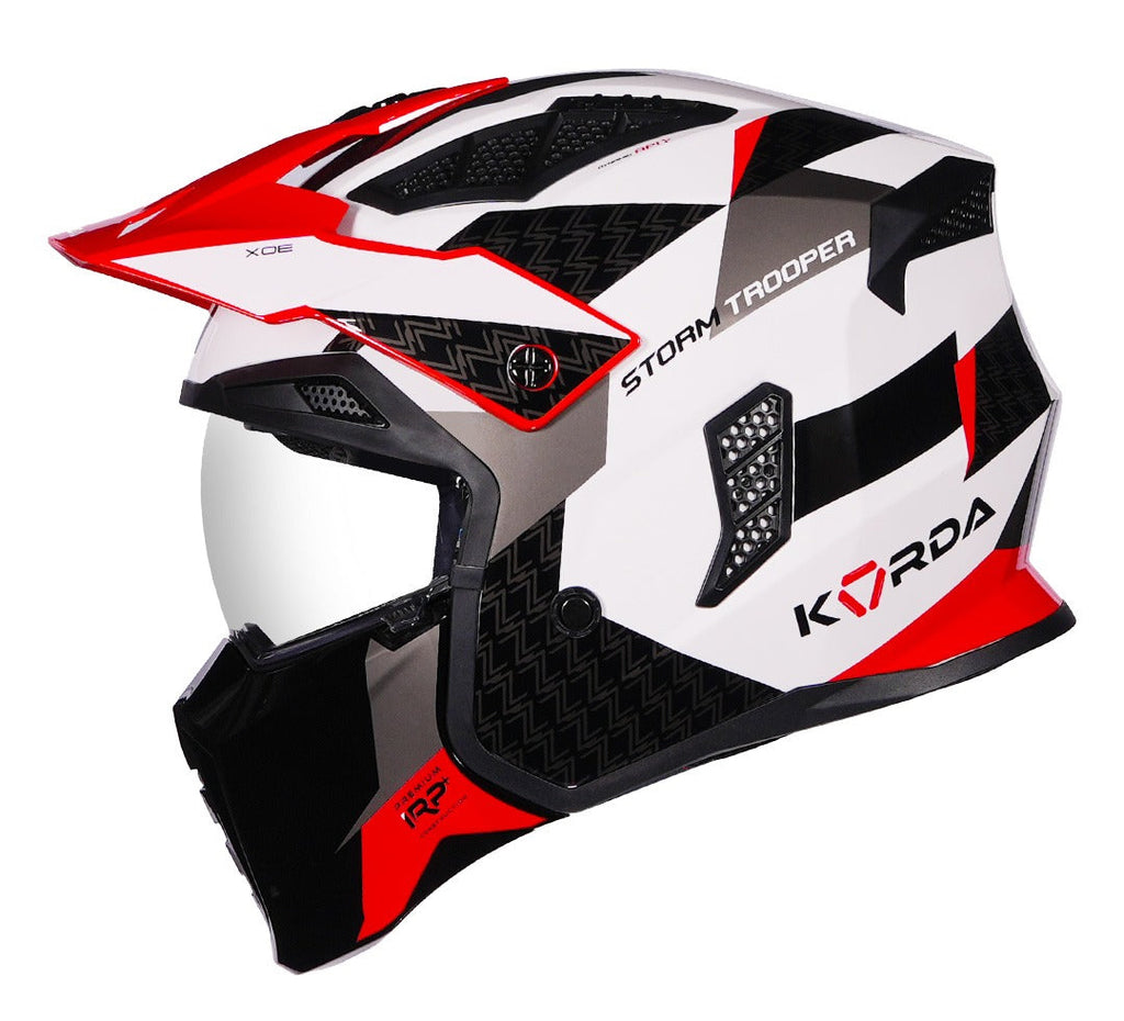 Korda StormTrooper Xoe - Gloss White Red