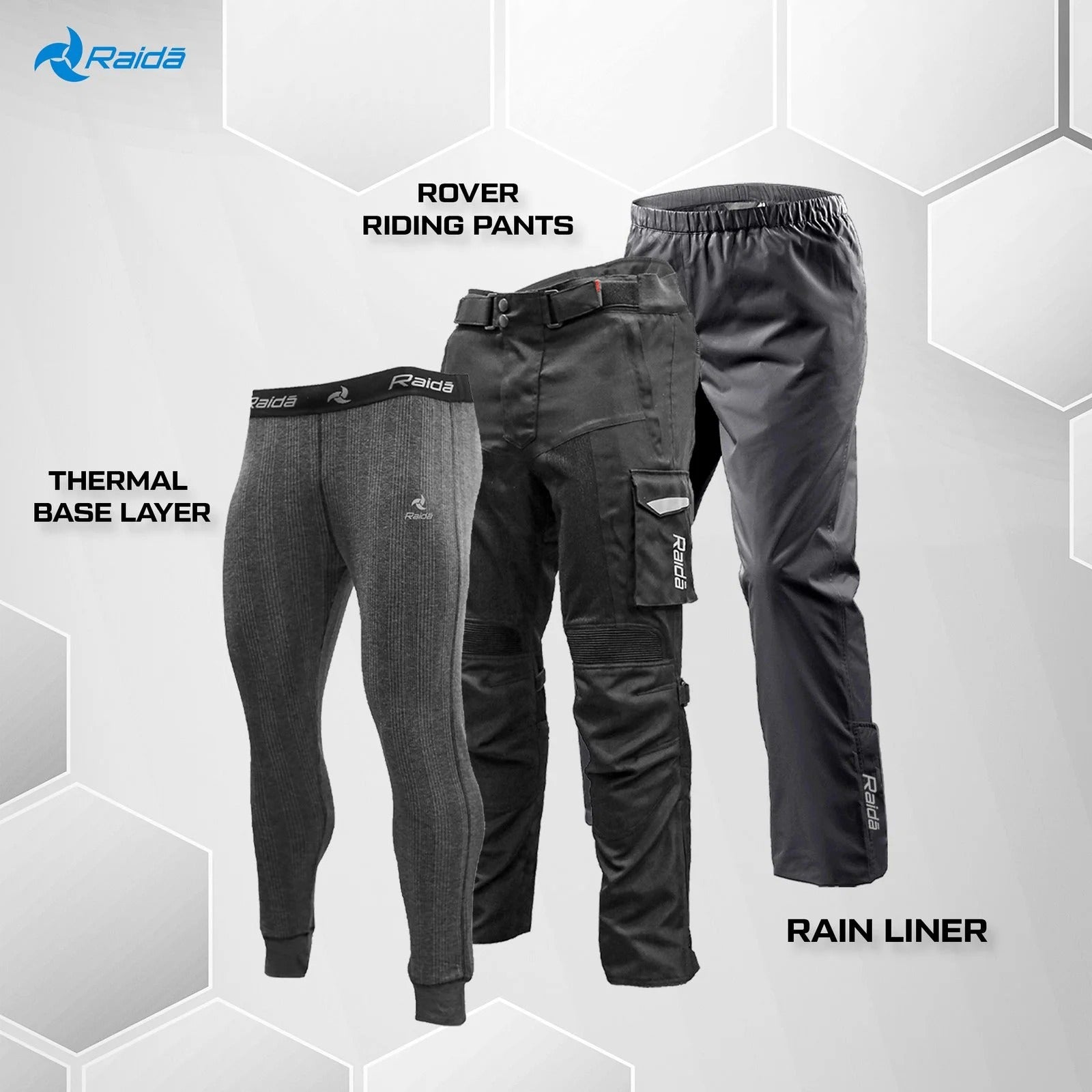 Raida Rover Riding Pants - Black