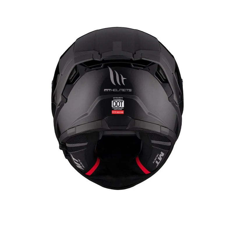 MT Thunder 4 SV A1 Solid Gloss Black Helmet