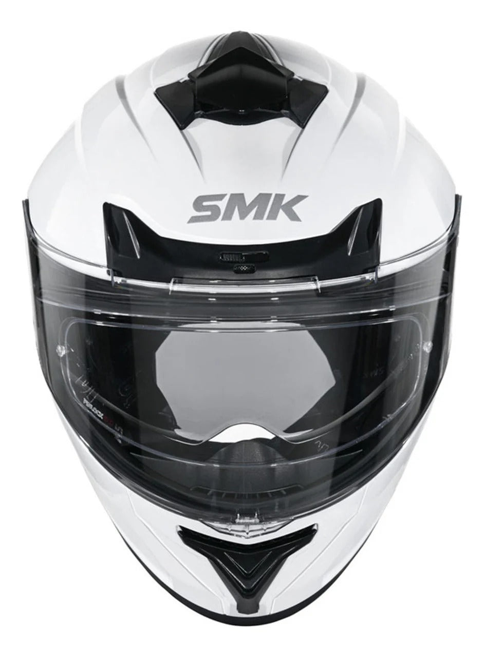 SMK Typhoon  S01 Plain Gloss White
