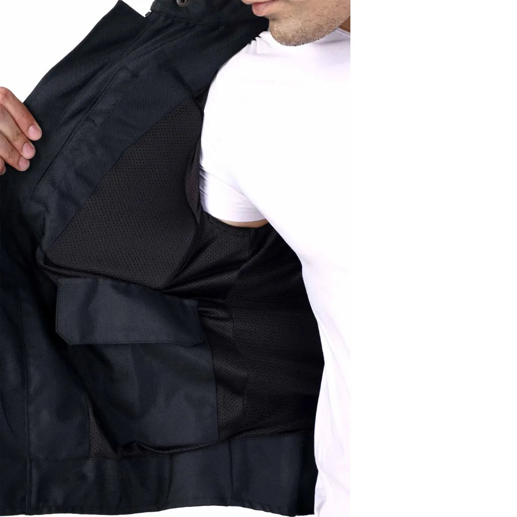 Raida Tourer Jacket - Black Red