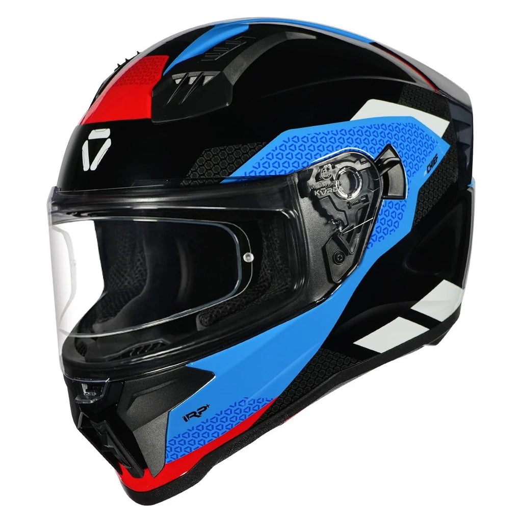 Korda Evo Chief Gloss Black Blue helmet