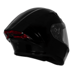 STEELBIRD SBA 11 TORNADO GLOSS BLACK HELMET