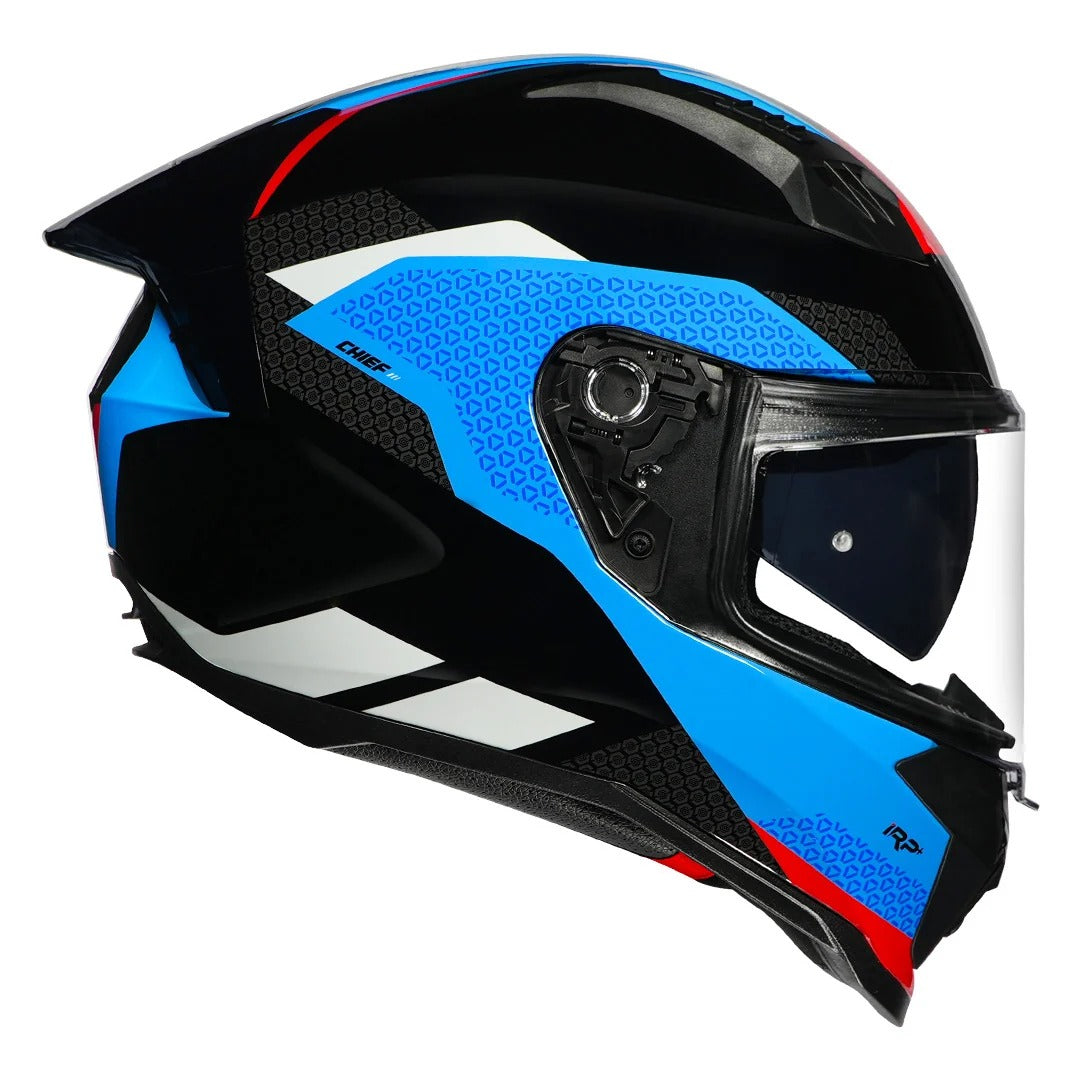 Korda Evo Chief Gloss Black Blue helmet
