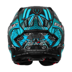 STEELBIRD SXE TPE EDITION ST1 GLOSS BLACK CYAN  - SBH 61