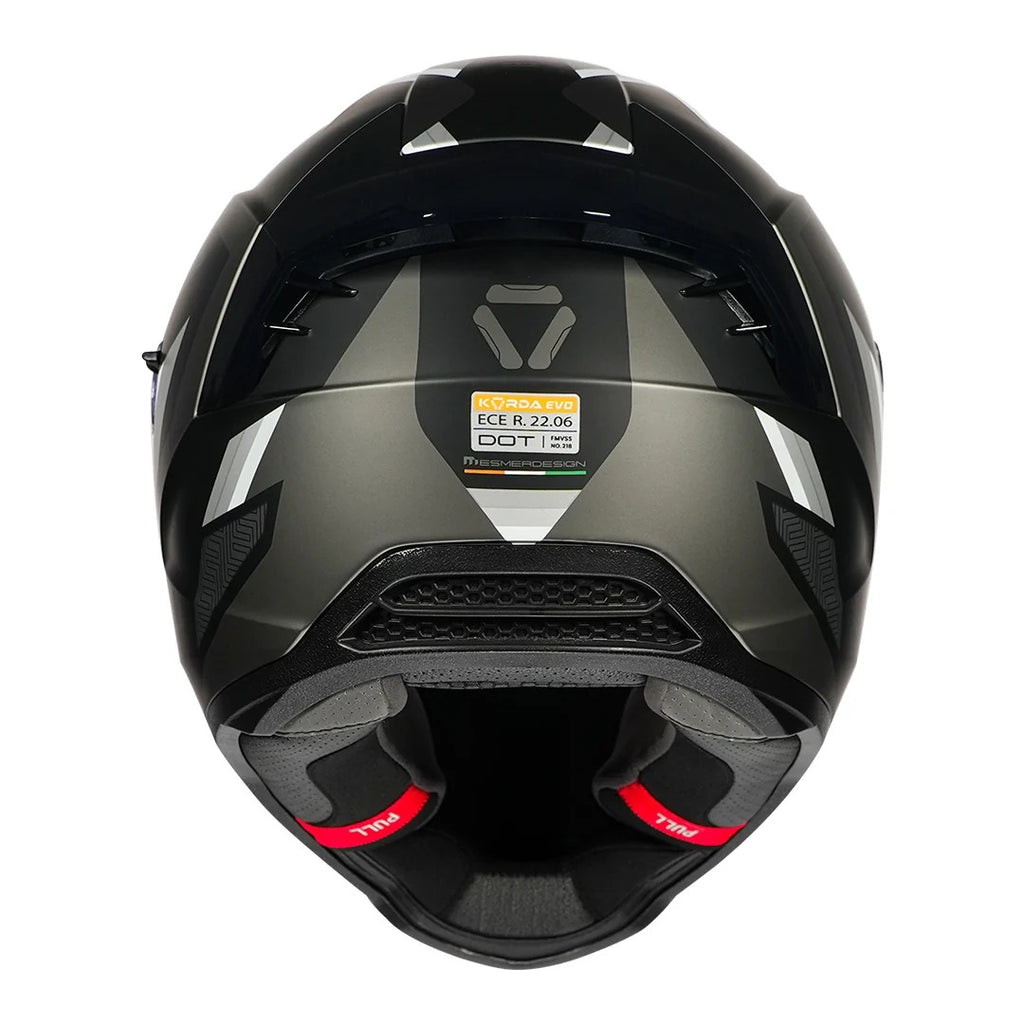 Korda Evo Orcus Matt Black Grey helmet