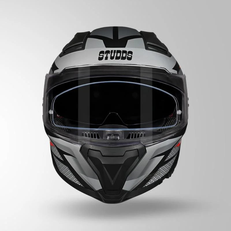 STUDDS HELIOS D2 CIRCUIT -MATT BLACK GREY