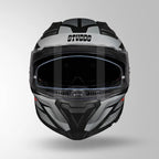 STUDDS HELIOS D2 CIRCUIT -MATT BLACK GREY