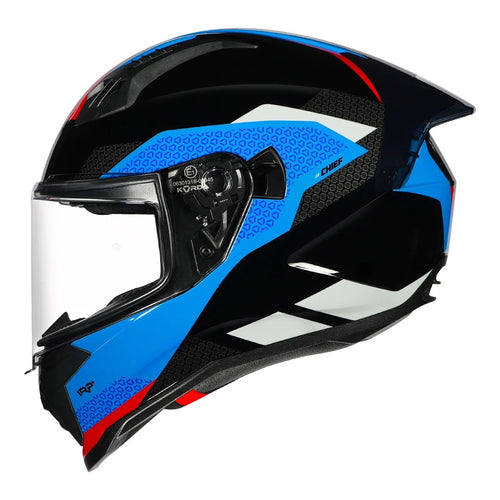 Korda Evo Chief Gloss Black Blue helmet