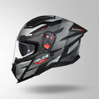 STUDDS HELIOS D2 CIRCUIT -MATT BLACK GREY