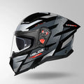 STUDDS HELIOS D2 CIRCUIT - GLOSS BLACK GREY