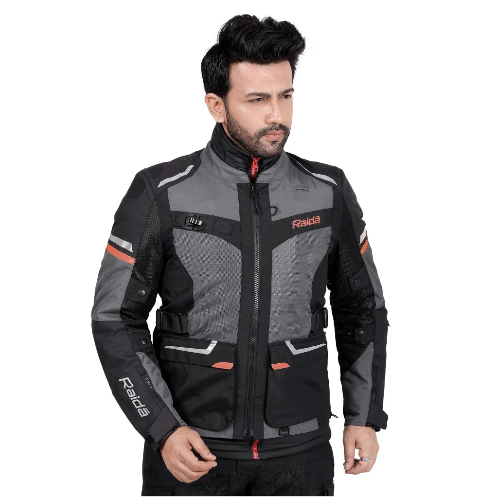 Raida Rover 2 Jacket - Grey-Red