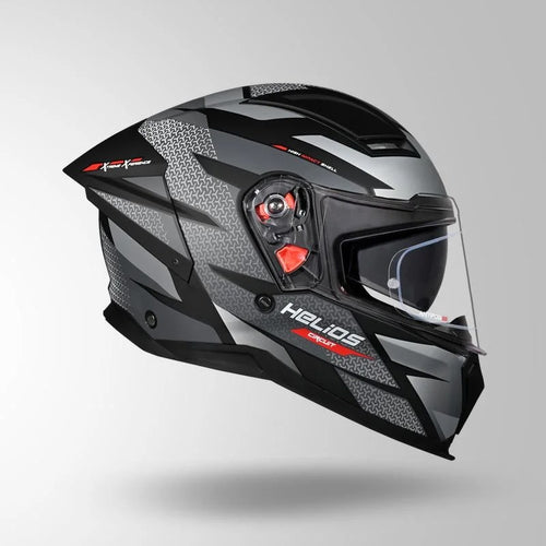 STUDDS HELIOS D2 CIRCUIT -MATT BLACK GREY