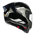 Korda Evo Chief Gloss Black Silver helmet