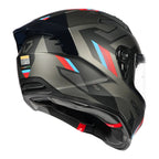 Korda Evo Orcus Matt Grey Red Blue helmet