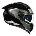 Korda Evo Chief Gloss Black Silver helmet