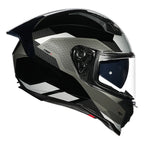 Korda Evo Chief Gloss Black Silver helmet