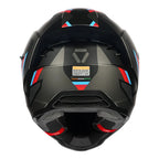 Korda Evo Orcus Matt Grey Red Blue helmet