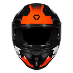 Korda Evo Triton Gloss White orange helmet