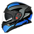 SMK Gullwing Sonic GL256- Gloss black blue