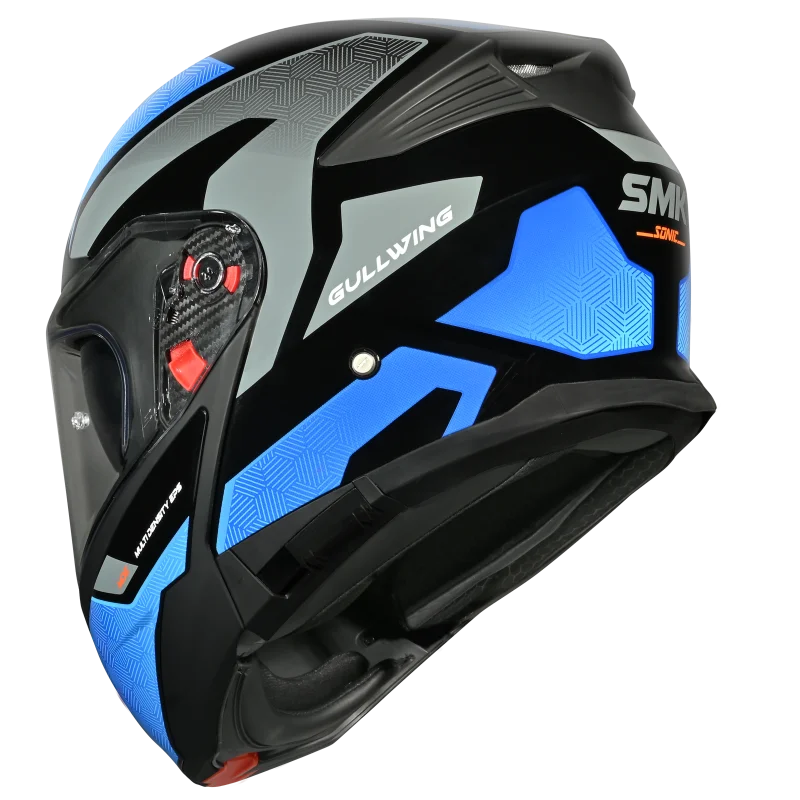 SMK Gullwing Sonic GL256- Gloss black blue