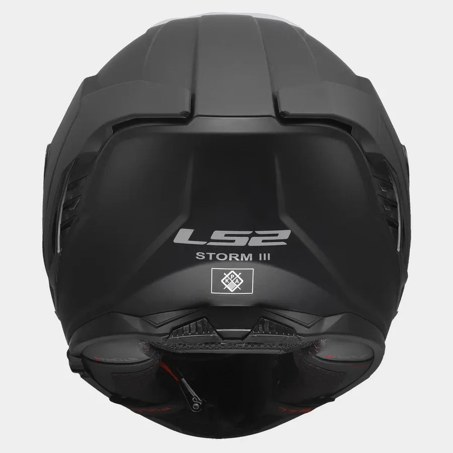 LS2 FF818 STORM III SOLID MATT BLACK