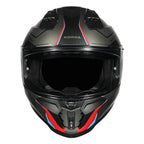 Korda Evo Orcus Matt Grey Red Blue helmet