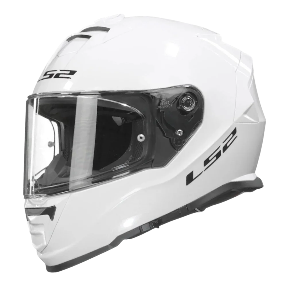 LS2 FF800 STORM II SOLID WHITE
