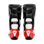 TIGER TR X ONE PRO BOOTS BLACK WHITE RED