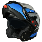 SMK Gullwing Sonic GL256- Gloss black blue