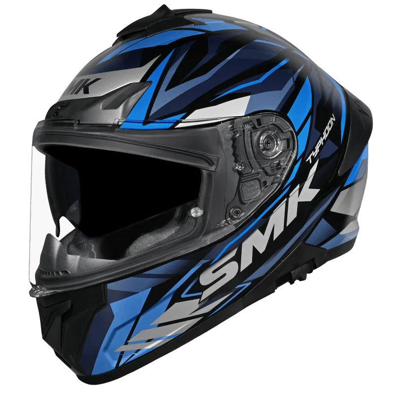 SMK Typhoon  S01 Rival GL256 - Gloss black blue