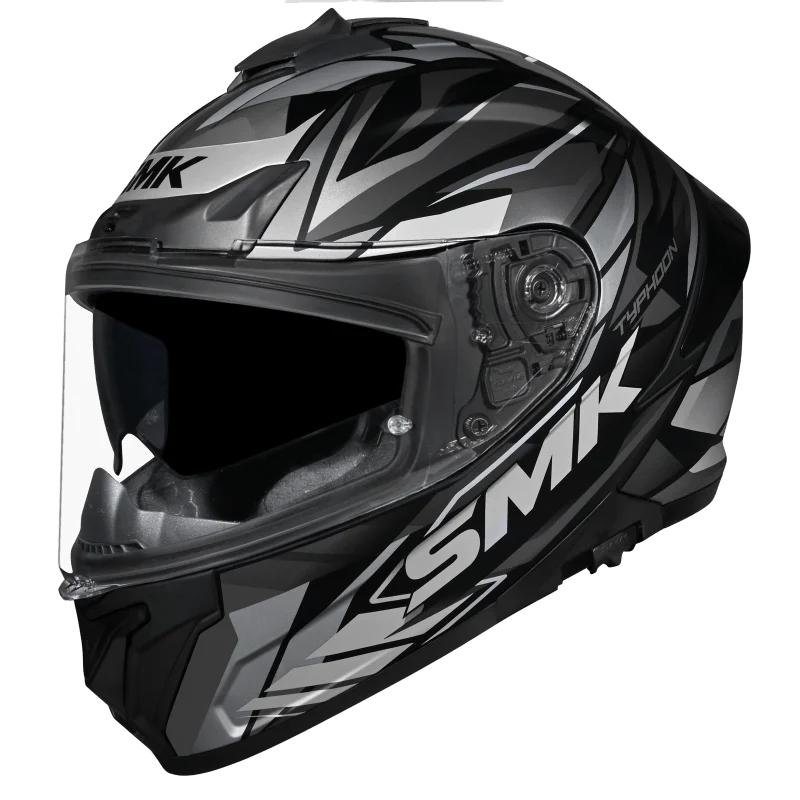 SMK Typhoon  S01 Rival MA266 - Matt black grey