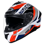 SMK Typhoon  S01 Style GL136- Gloss white red blue