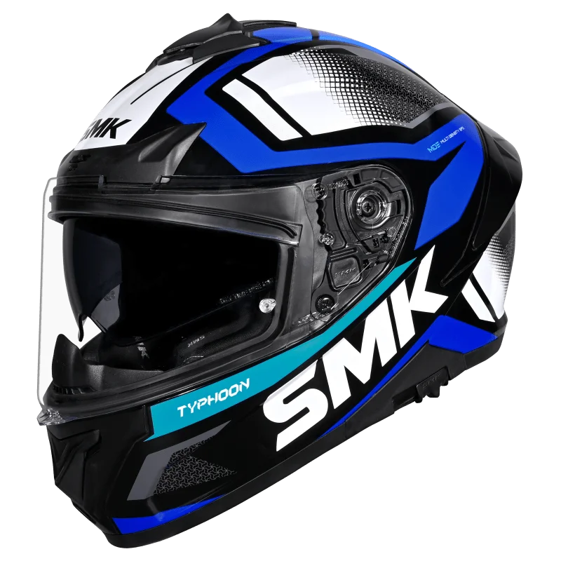 SMK Typhoon S01 Thorn GL251- Gloss Black Blue