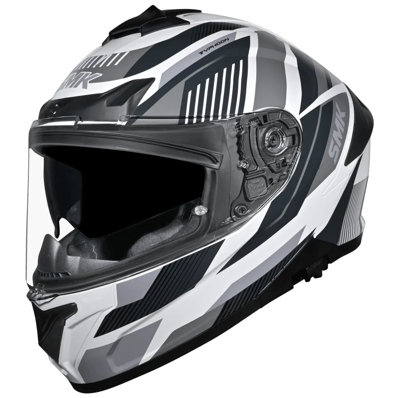 SMK Typhoon  S01 Sparko GL162 - Gloss White Grey