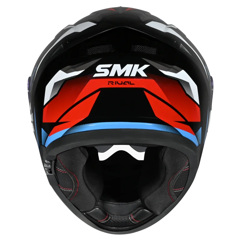 SMK Typhoon  S01 Rival GL213 - Gloss black Red Blue