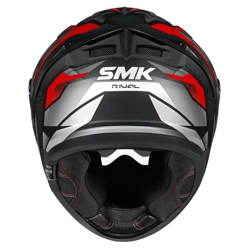 SMK Typhoon  S01 Rival GL263 - Gloss black red